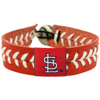 St. Louis Cardinals Bracelet Team Color Baseball CO