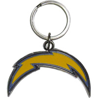 Los Angeles Chargers Keychain Logo Cut Style Chrome