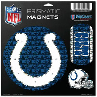 Indianapolis Colts Magnets 11x11 Prismatic Sheet