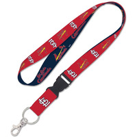 St Louis Cardinals Lanyard with Detachable Buckle