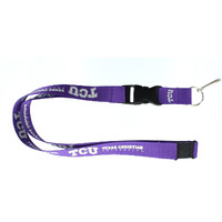 TCU Horned Frogs Lanyard Purple