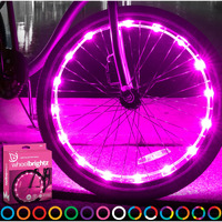 LIGHT KIT BIKE WHLS PINK (Pack of 1)