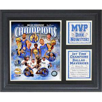 11X14 Deluxe Frame - 2011 Champions Dallas Mavericks