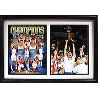12x18 Double Frame - Dallas Mavericks Champions
