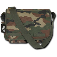 Classic Military Messenger Bag, Woodland