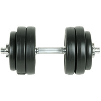 vidaXL 9 Piece Dumbbell Set 33.1 lb