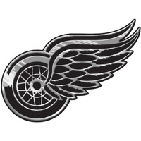 Detroit Red Wings Auto Emblem - Silver
