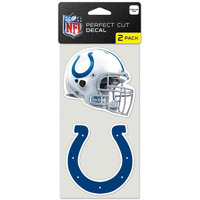 Indianapolis Colts Set of 2 Die Cut Decals