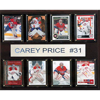 NHL 12"x15" Carey Price Montreal Canadiens 8-Card Plaque