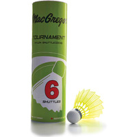 MacGregor Tournament Shuttlecock-Yellow