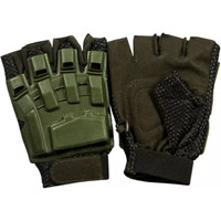 Half Finger Tactical Engagement Glove - Olive Drab XL