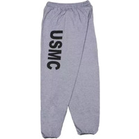 USMC Mens Sweatpants Grey - XL
