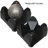 WEIGHT MATE  BLACK. 2 PER PACK