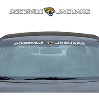 Jacksonville Jaguars Decal 35x4 Windshield