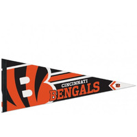 Cincinnati Bengals Pennant 12x30 Premium Style