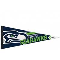 Seattle Seahawks Pennant 12x30 Premium Style