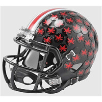 Ohio State Buckeyes Helmet Riddell Replica Mini Speed Style Black Alternate