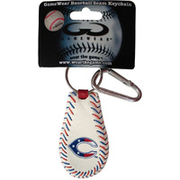 Cincinnati Reds Keychain Baseball Stars and Stripes CO