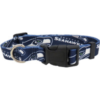 Seattle Seahawks Pet Collar Size S