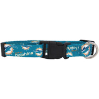 Miami Dolphins Pet Collar Size S