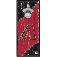 Arizona Diamondbacks Sign Wood 5x11 Bottle Opener - Special Order