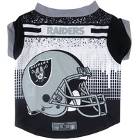 Las Vegas Raiders Pet Performance Tee Shirt Size L