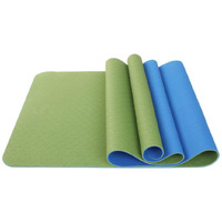 2 Tone TPE Premium Yoga Mat(D0102HA90VU)