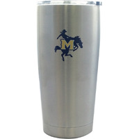 McNeese State Cowboys Travel Tumbler 20oz Ultra Silver CO