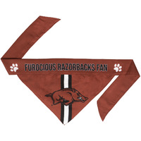Arkansas Razorbacks Pet Bandanna Size XS - Special Order