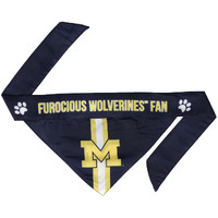 Michigan Wolverines Pet Bandanna Size M