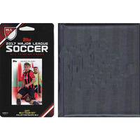 MLS Atlanta United Licensed 2017 Topps Team Set and Storage Album