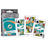 Miami Dolphins Playing Cards Logo