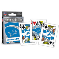 Detroit Lions Playing Cards Logo