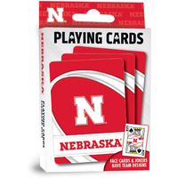 Nebraska Cornhuskers Playing Cards Logo