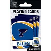 St. Louis Blues Playing Cards Logo