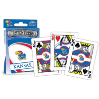 Kansas Jayhawks Playing Cards Logo