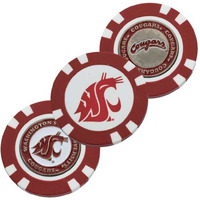 Washington State Cougars Golf Chip with Marker