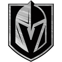Vegas Golden Knights Auto Emblem Silver Chrome