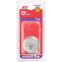 PIPE CAP 1/2" SS (Pack of 1)
