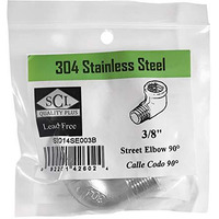 STREET ELBOW 90 3/8"SS (Pack of 1)
