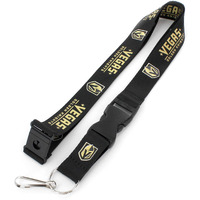 Vegas Golden Knights Lanyard Black