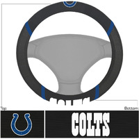 Indianapolis Colts Steering Wheel Cover Mesh/Stitched