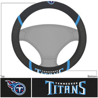 Tennessee Titans Steering Wheel Cover Mesh/Stitched