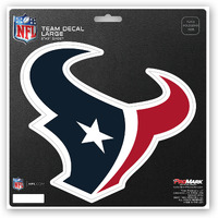Houston Texans Decal 8x8 Die Cut