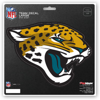 Jacksonville Jaguars Decal 8x8 Die Cut