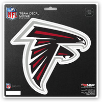 Atlanta Falcons Decal 8x8 Die Cut