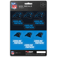 Carolina Panthers Decal Set Mini 12 Pack