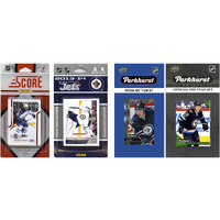 NHL Winnipeg Jets 4 Different Licensed Trading Card Team Sets