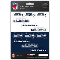 Seattle Seahawks Decal Set Mini 12 Pack