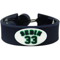 Vancouver Canucks Bracelet Team Color Jersey Henrik Sedin Design CO